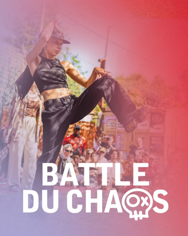 BATTLE DU CHAOS⁠
M-1 💥⁠
Le battle le plus apocalyptique de la région lyonnaise revient pour une cinquième édition le 27 septembre à la @demeureduchaos. Ce musée à ciel ouvert servira de décor à une nouvelle fusion entre danses hip-hop et art contemporain. ⁠
Prêt·es à en prendre plein les yeux (et les oreilles) ? 👀👂⁠
⁠
📅 Dimanche 27 septembre⁠
🕐 14h30 — 18h30⁠
📍 La Demeure du Chaos⁠
— 17 rue de la République, Saint-Romain-au-Mont-d’Or⁠
⁠
💸 Gratuit sur réservation (ouverture prochaine) ⏩ lien en bio⁠
📸 @parfoisjefaisdesimages⁠
🖤 @c.honeybee @m4rvel0us